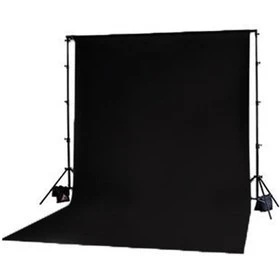 فون بک گراند مشکی کروماکی Black Backdrop Chromakey 3×2