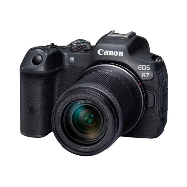 دوربین Canon EOS R7 با لنز 18-150mm – مناسب برای عکاسی حرفه‌ای و سفر