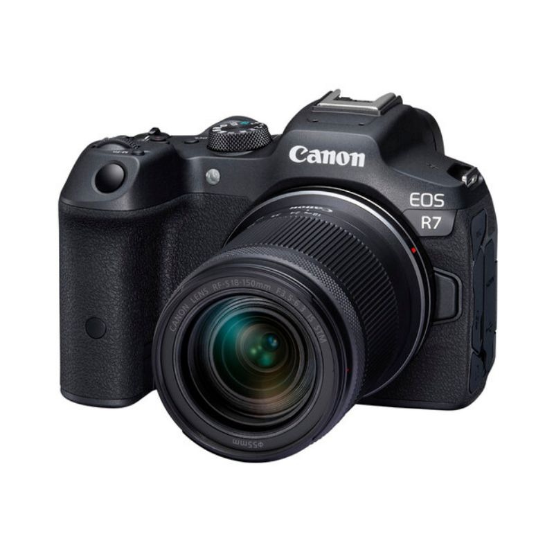 دوربین Canon EOS R7 با لنز 18-150mm – مناسب برای عکاسی حرفه‌ای و سفر
