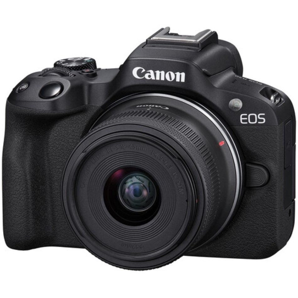 دوربین Canon EOS R50 با لنز 18-45mm – سبک، جمع‌وجور و مناسب عکاسی روزمره