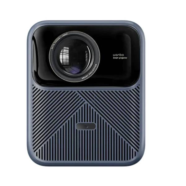 در تصویر، ویدئو پروژکتور Mozart 1 Pro با طراحی مدرن و بدنه‌ای شیک به نمایش گذاشته شده است