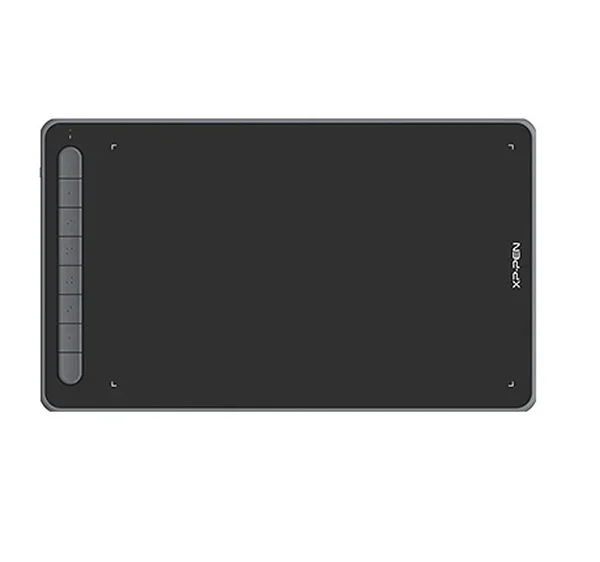 تصویر قلم نوری XP-Pen Deco L با طراحی ارگونومیک و دو دکمه میانبر قابل برنامه‌ریزی، مناسب برای تبلت‌های سری Deco و طراحی دیجیتال حرفه‌ای