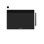 تبلت طراحی XP-Pen Deco Fun L همراه با قلم P01 بدون باتری؛ نمایی از سطح بزرگ و باریک آن که برای طراحی دیجیتال، آموزش آنلاین و انیمیشن مناسب است