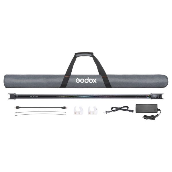 کیت نور باتومی گودکس Godox TL120 RGB Tube Light با طول ۱۲۰ سانتی‌متر، RGB کامل و باتری داخلی
