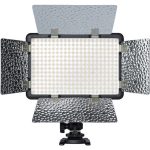 تصویر پروژکتور گودکس Godox LF308BI؛ نور LED دو رنگ با قابلیت Flash Sync، طراحی باریک و سبک، مناسب فیلم‌سازی و عکاسی حرفه‌ای.