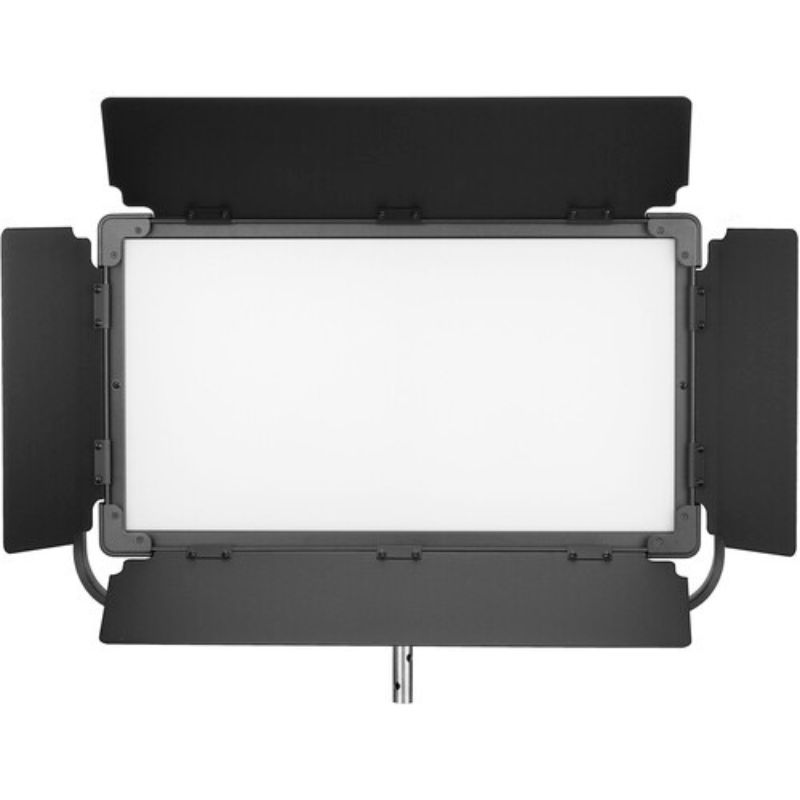 پنل ال‌ای‌دی Godox P200Bi Bi-Color LED Light Panel با طراحی بدون فن، مناسب برای نورپردازی حرفه‌ای در استودیوهای فیلم‌برداری و پخش زنده.
