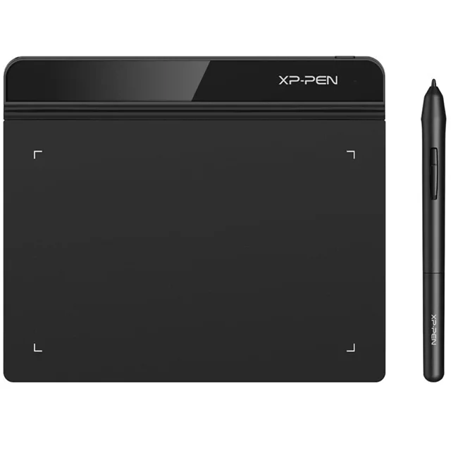 تصویر قلم نوری XP-Pen Star G640 همراه با قلم بدون باتری، طراحی باریک و سطح فعال ۶×۴ اینچ، مناسب طراحی دیجیتال، یادداشت‌برداری