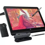 تصویر قلم نوری XP-Pen Artist Pro 19 (نسل دوم) با نمایشگر ۴K، قلم‌های X3 Pro و طراحی ارگونومیک.