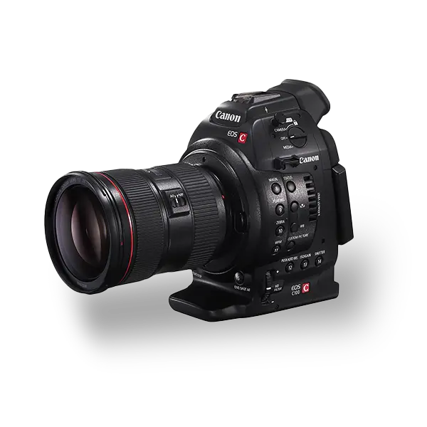 فیلمبرداری سینمایی حرفه‌ای با دوربین و تجهیزات پیشرفته برای صحنه‌های با کیفیت