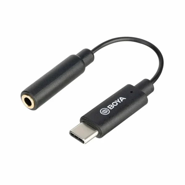 مبدل بویا مناسب اسموپاکت Boya BY-K6 3.5mm to Type-C