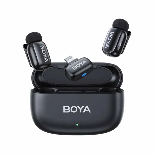میکروفن بی سیم بویا BOYA MINI 15 Wireless Microphone lightening