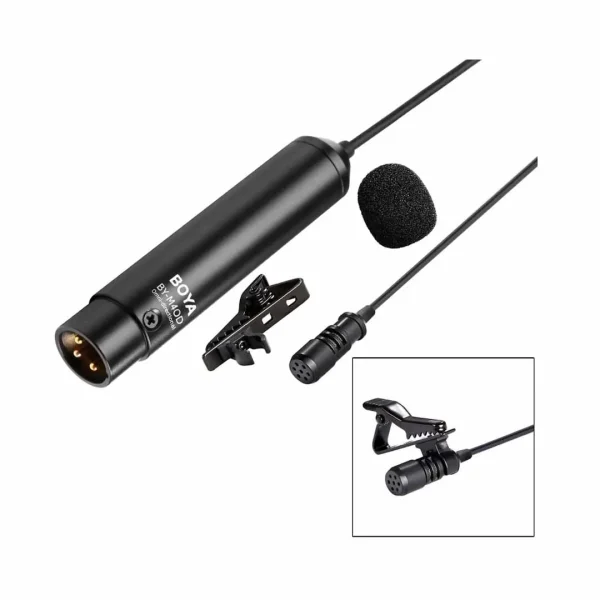 میکروفن یقه ای بویا BOYA BY-M4OD Omni-directional Lavalier Microphone