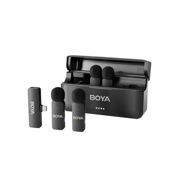 میکروفون بی‌سیم چهار‌کاربره بویا مدل BOYA BY-V4U USB-C
