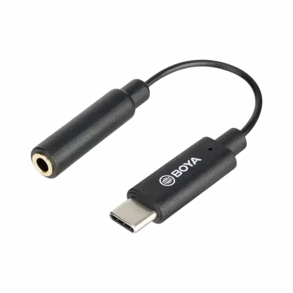 کابل تبدیل میکروفن بویا BOYA BY-K9 3.5mm Trrs to USB Type-C Cable